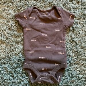 ⭐️ 5 for $15 Mama Dada Onesie